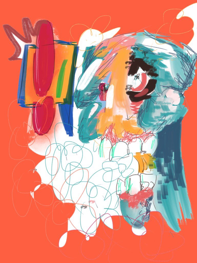 vivalamars_'s tweet photo. My first digital canvas thing I used my fingers cus this Amazon ipen bogus https://t.co/3Dc4H3BapU