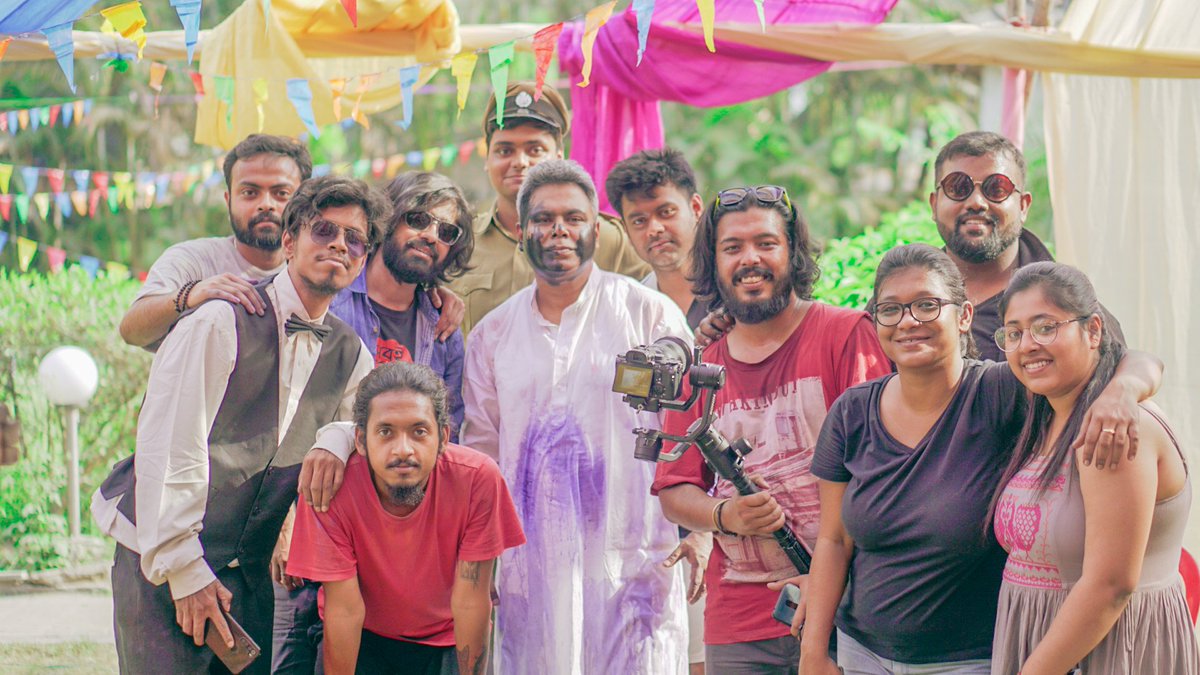 Shoot wrap selfie 
#KolirHoli #BengalElection2021 #MusicVideo