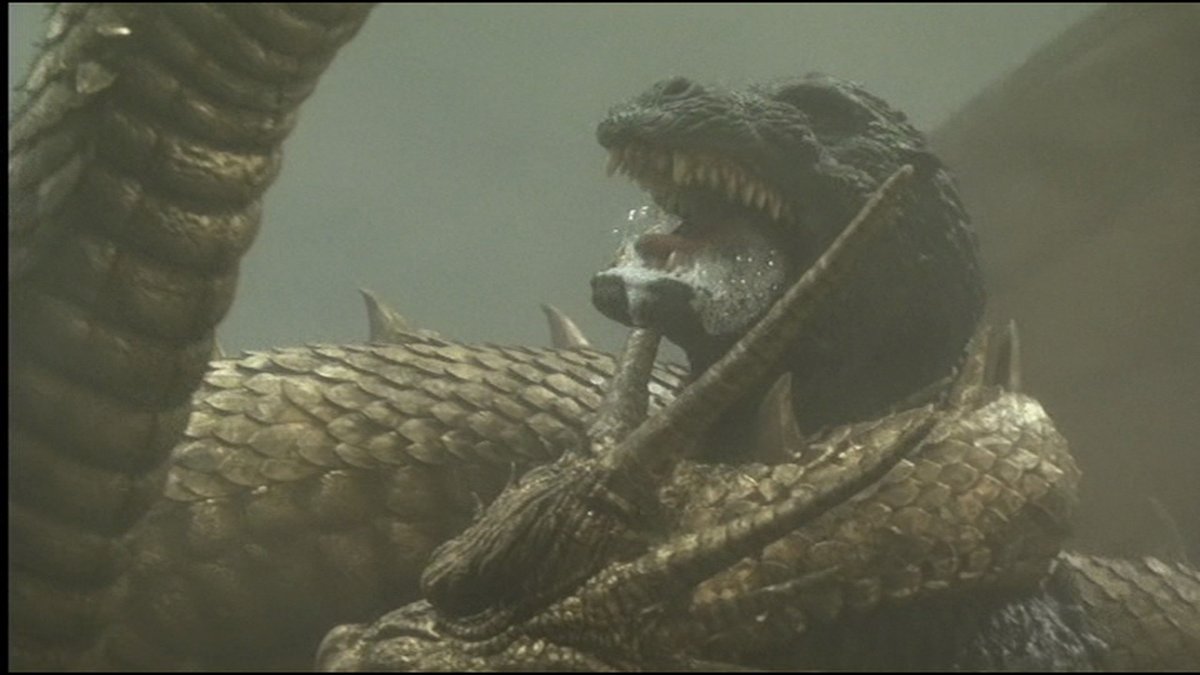 synwclub's tweet photo. NEXT UP: GODZILLA VS. KING GHIDORAH
(1991) dir. Kazuki Ohmori
Time travelers from the 23rd century return to 1992 to warn Japan that Godzilla will cause a nuclear incident and suggest how to rid the world of him forever.
Weds 07/04 8:00pm

Trailer: https://t.co/k4m11nlCQA https://t.co/0mFruWcsl2
