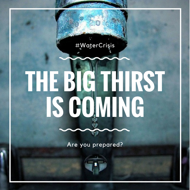 Green_Overall's tweet photo. Even if our dams were fully topped up, our population growth will soon outstrip the available water supply. 
#OffGrid #WaterCrisis #SaveWater #RainwaterHarvesting #WaterTanks #GreenOverall https://t.co/tXXpJ2jnLS