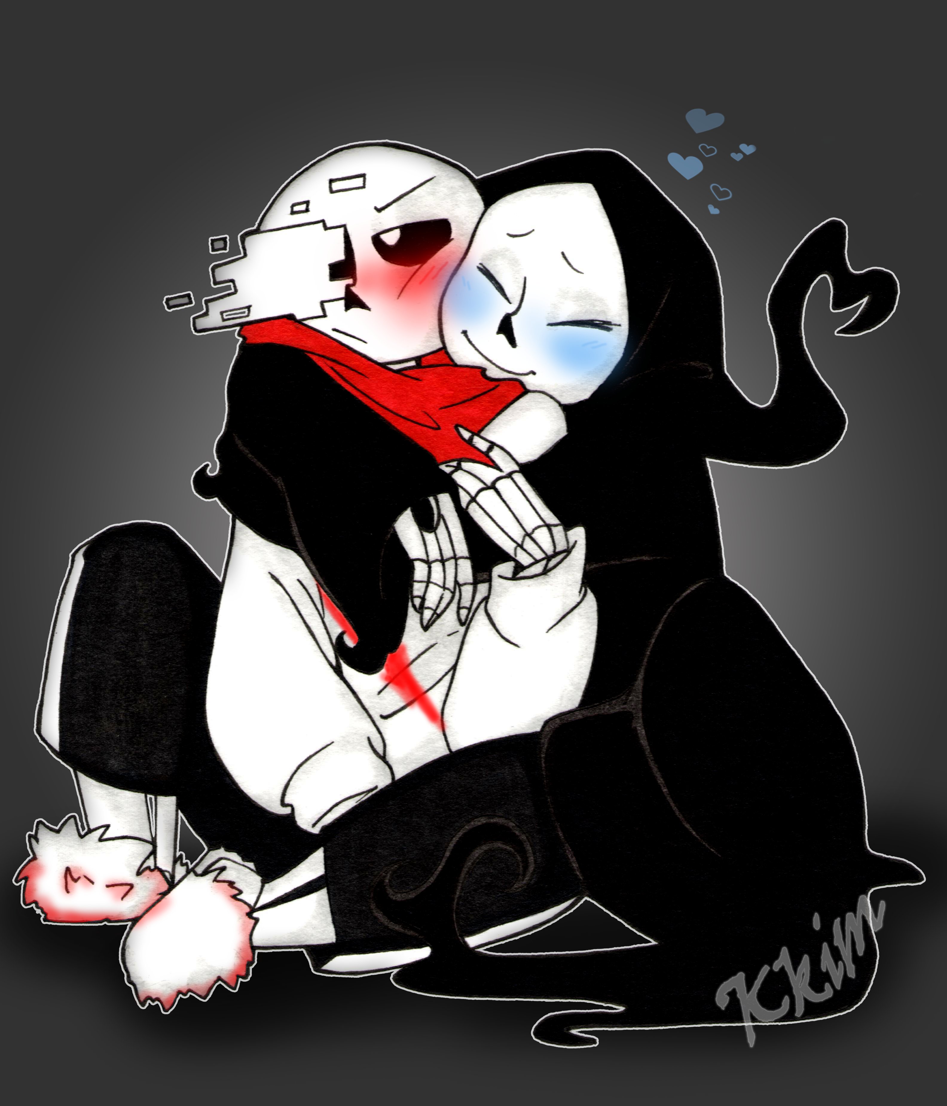 Sans X Reaper Sans By Xxrosettacookiexx - After Sans X Reaper Sans