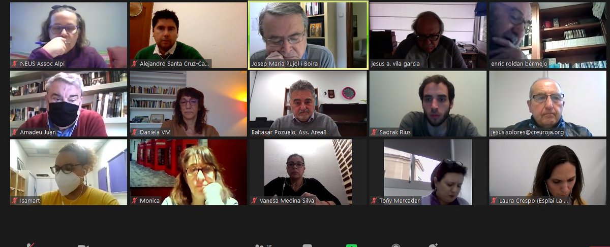 SantaCruzSCZ's tweet photo. Reunión quincenal del @espaiciutadania: Valoración #TaulaRodonaSanitat. Revisión de las propuestas del documento #PacteLocal #TercerSectorSocial. Reunión seguimiento del #PacteCiutatLH. #SetmanaDeLaSolidaritatLH 2021. Información agenda EntitatsLH. Otras propuestas, proyectos.. https://t.co/Yad7FlSPCV