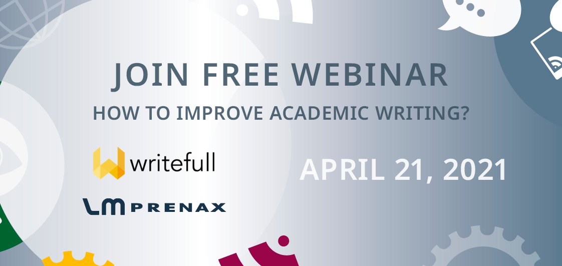 LMinfoUK's tweet photo. LM Prenax in collaboration with Writefull @Writefullapp brings new tools to help your patrons. Join our third free webinar on April 21st and hear how to improve academic writing! For further details and to register go to: https://t.co/GEGgX1vYM1 https://t.co/Zp9jOlTbMe