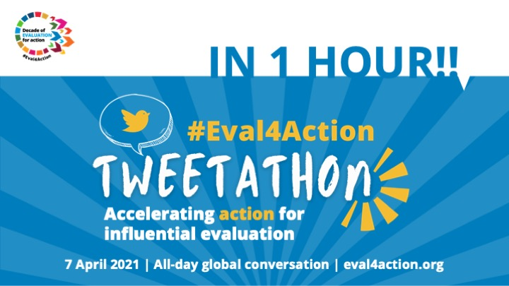 Sana Ben Salem (@sana_ben__salem) on Twitter photo @EvalMena and <a href="/EvalYouthMena/">EvalYouthMENA</a>
prendront part au Marathon d'Engagement Mondial de la Campagne #Eval4Action.
Vous pouvez interagir avec nos Q&R!
DANS UNE 1⃣ heure ⏳
Welcome everyone to the @EvalMENA #Eval4Action Regional Tweetathon!
@Eval_MENA
<a href="/Eval_Youth/">EvalYouth Global Network</a>
@Pal_Eval @EvalMena and <a href="/EvalYouthMena/">EvalYouthMENA</a>
prendront part au Marathon d'Engagement Mondial de la Campagne #Eval4Action.
Vous pouvez interagir avec nos Q&R!
DANS UNE 1⃣ heure ⏳
Welcome everyone to the @EvalMENA #Eval4Action Regional Tweetathon!
@Eval_MENA
<a href="/Eval_Youth/">EvalYouth Global Network</a>
@Pal_Eval