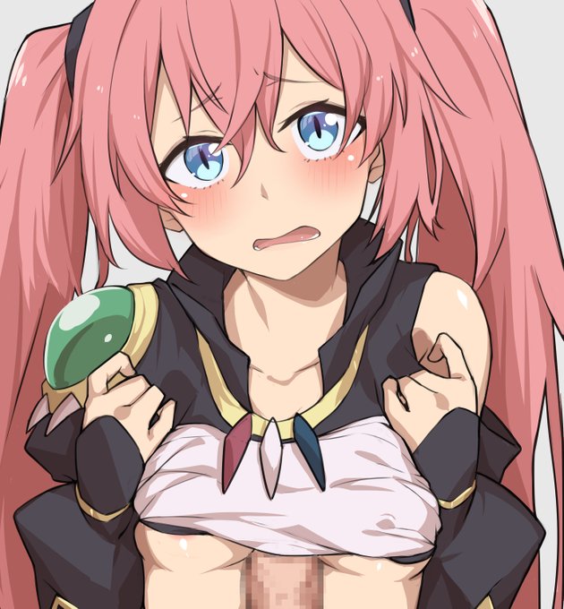 NSFW 転スラエロらくがき。FANBOX更新は諸事情で明日以降になります。#転スラ #ミリム 