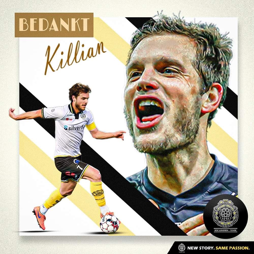 KSCLokeren's tweet photo. ❌ Killian Overmeire neemt afscheid als voetballer... ⚪️⚫️🟡

👀 LEES HIER ZIJN BOODSCHAP | https://t.co/xkplO9L3Ct https://t.co/wltiE9uK7A