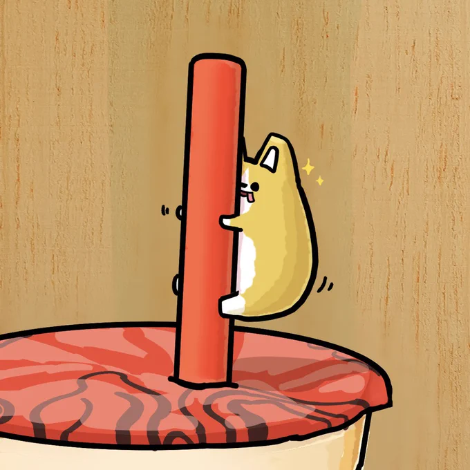 タピオカが飲みたいコギャ?
#コーギー #コーギーのいる暮らし 