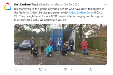 Haleigh_NE's tweet photo. Check out what our fantastic local students have done previously for @EastDurhamTrust 👀 This summer its your turn to create your own #DoGood story! https://t.co/JpIGJNZLeY