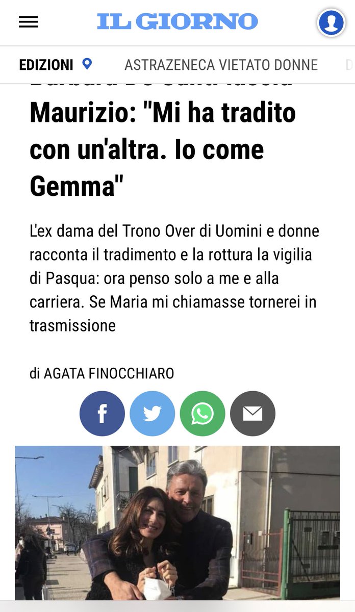 Barbara72017405's tweet photo. Amici di Twitter, so che voi mi sostenete sempre e vi ringrazio 🙏 ma vi pare che io sia una donna che merita un simile trattamento? 🤔 Io sono ancora incredula, incredula che possa essere successo tutto questo 😱😭 https://t.co/sdQnqJ80Vy