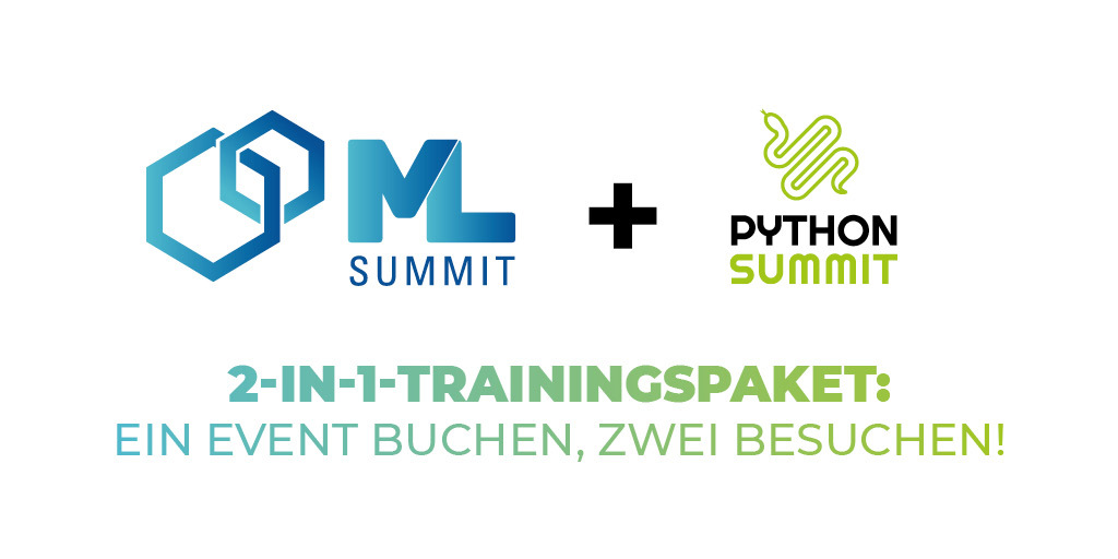 MLSummit_DE's tweet image. Ihr seid spontan? Habt vom 19. - 21.04 noch nichts vor?
Dann seid ihr hier richtig!⚡ Auf dem #MLSummit und #PythonSummit erwarten euch an 3 Tagen 18 #Workshops mit 20 Toptrainer:innen, sowie 3 hochspannende #Keynotes und 2 interaktive Night Sessions. ➞ow.ly/PUKm50EixG3