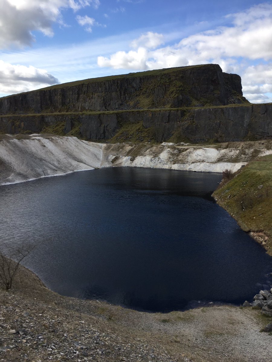 Hoffman’s quarry (Blue Lagoon) will remain discoloured for the foreseeable future. Please be aware this is NOT a safe place to visit. <a href="/DerbyshireFRS/">Derbyshire Fire & Rescue Service</a> <a href="/DerbysPolice/">Derbyshire Police</a>