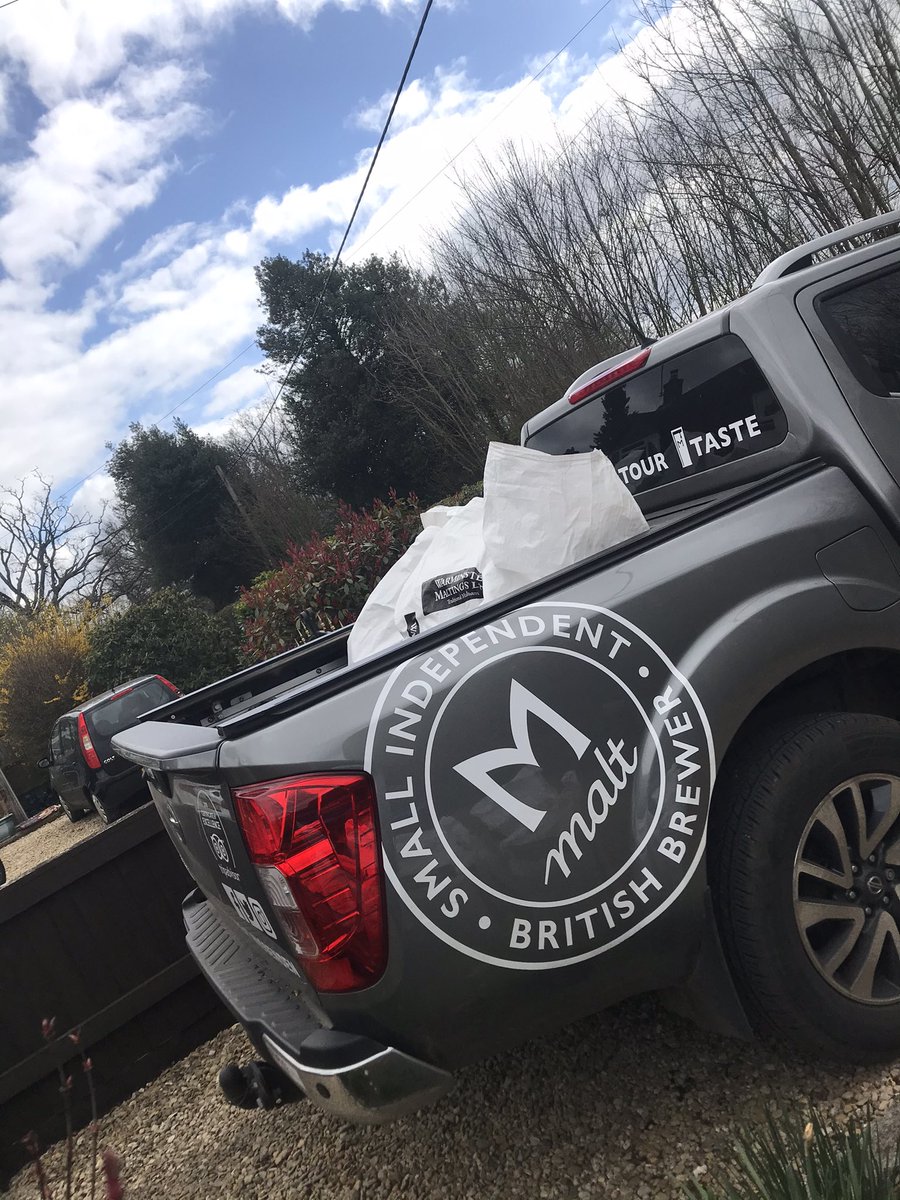 It’s #RealAle the gift that keeps giving! Lovely #compost #hops from Nick <a href="/Maltthebrewery/">Malt The Brewery</a> great for enriching the garden - top #beer and top dressing.... #StarryNights #SummerDaze &amp; the #brewery is open for outside service from 16 April #BuyLocal #StaySafe #Maltsters #Chilterns