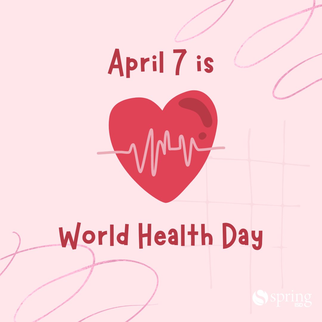 Spring ISD would like to take this moment to show our gratitude  to all healthcare workers around the world for all they've done and continue to do.  Happy #WorldHealthDay!