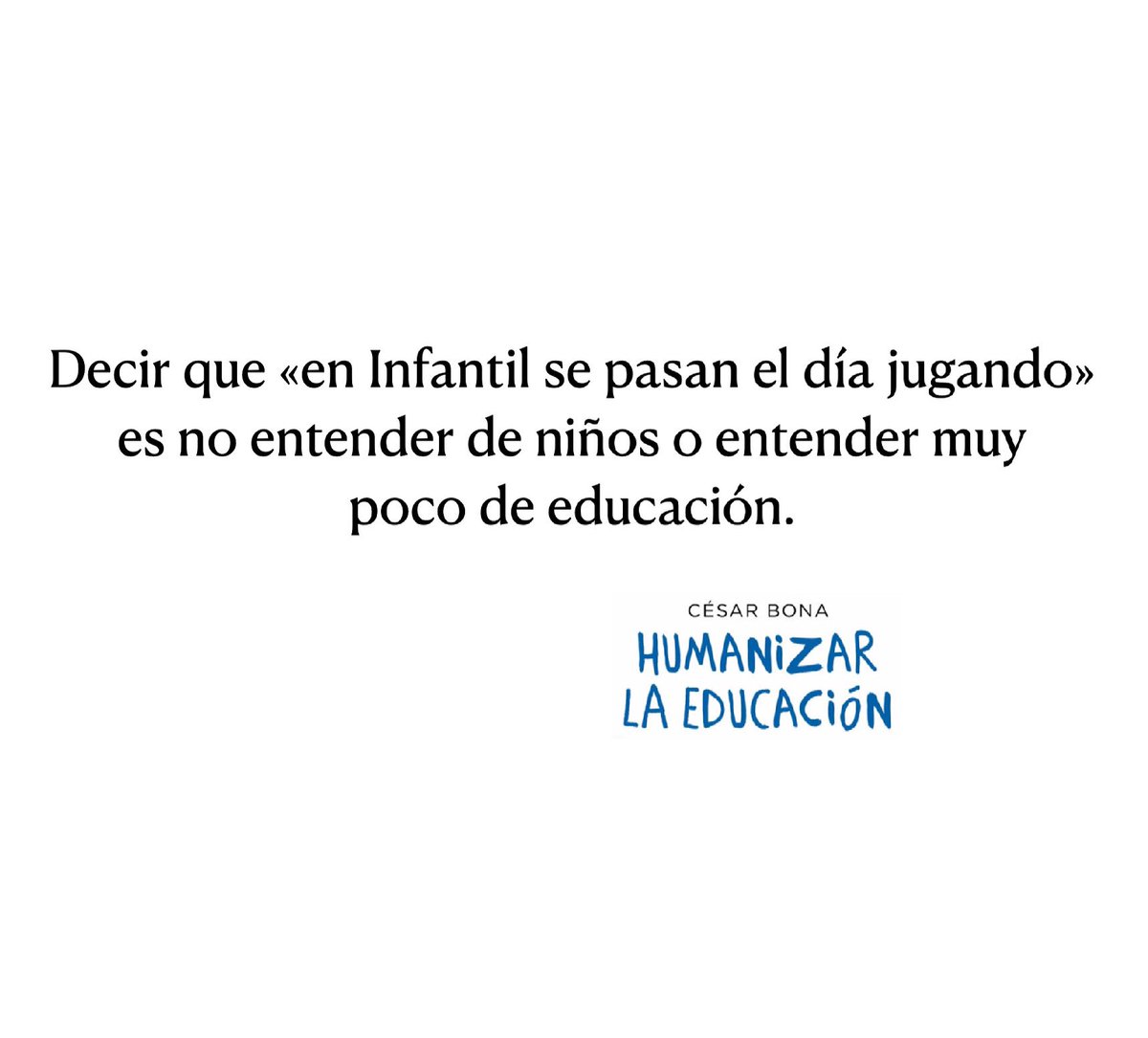 Educación Infantil es todo menos fácil. Los niños a esas edades exigen de toda tu atención, y requieren respuestas inmediatas: decir sí es tan importante como decir no, y con cada respuesta, con cada enseñanza estamos forjando su carácter.
#educacioninfantil