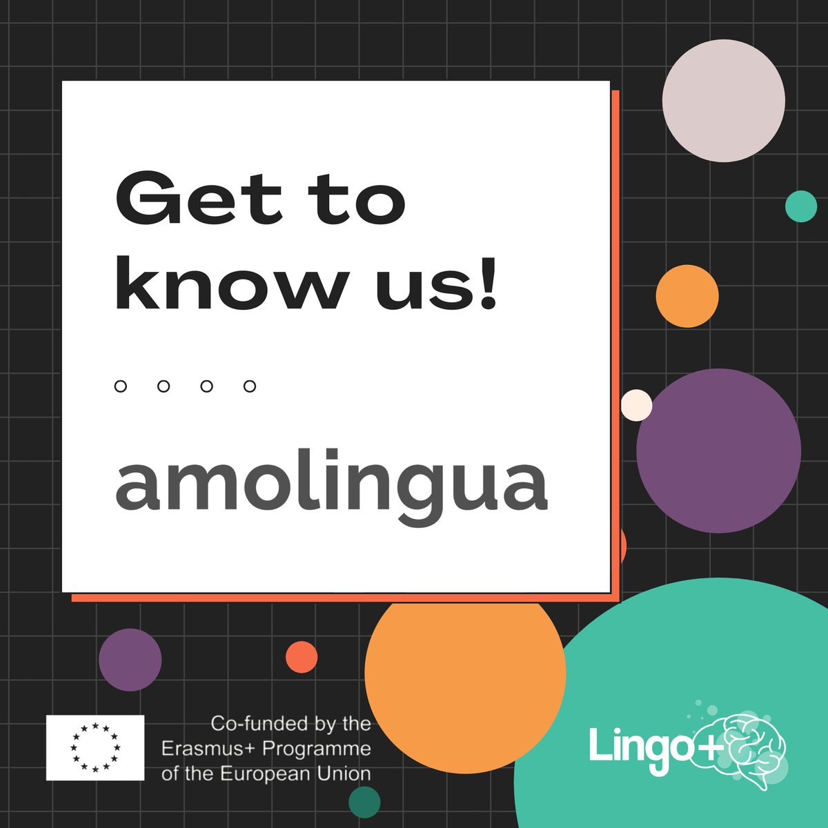 LingoPlusEU's tweet photo. ᴡᴇ ᴀʀᴇ @amolingua, ᴛʜᴇ ᴄᴏᴏʀᴅɪɴᴀᴛᴏʀs ᴏғ ᴛʜᴇ ʟɪɴɢᴏ+ ᴘʀᴏᴊᴇᴄᴛ!
We are an Edinburgh-based language school, specialized in online teaching. We provide students with training in foreign languages, and other skills by assigning them a personal team of tutors. https://t.co/2IqoceivVI