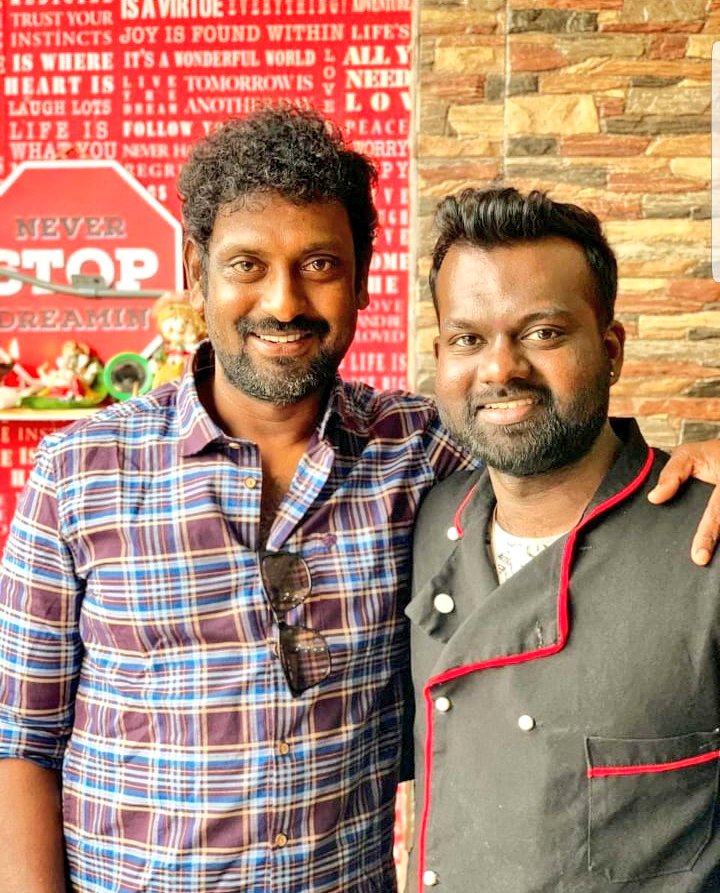 TrickyTamil's tweet photo. DRK.Kiran Joins in the Sets of #Thalapathy65.. a fan pic from Georgia, Tbilisi! - (For more exclusive updates Stay tuned! )
 #ThalapathyVijay #Thalapathy https://t.co/p4fMo4NKKf
