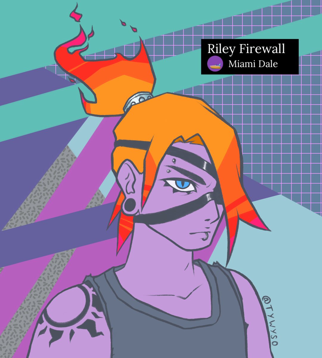 Back after a siesta lost in the woods, Riley Firewall  ⁦<a href="/MiamiBlaseball/">Miami Dale</a>⁩ #blaseball