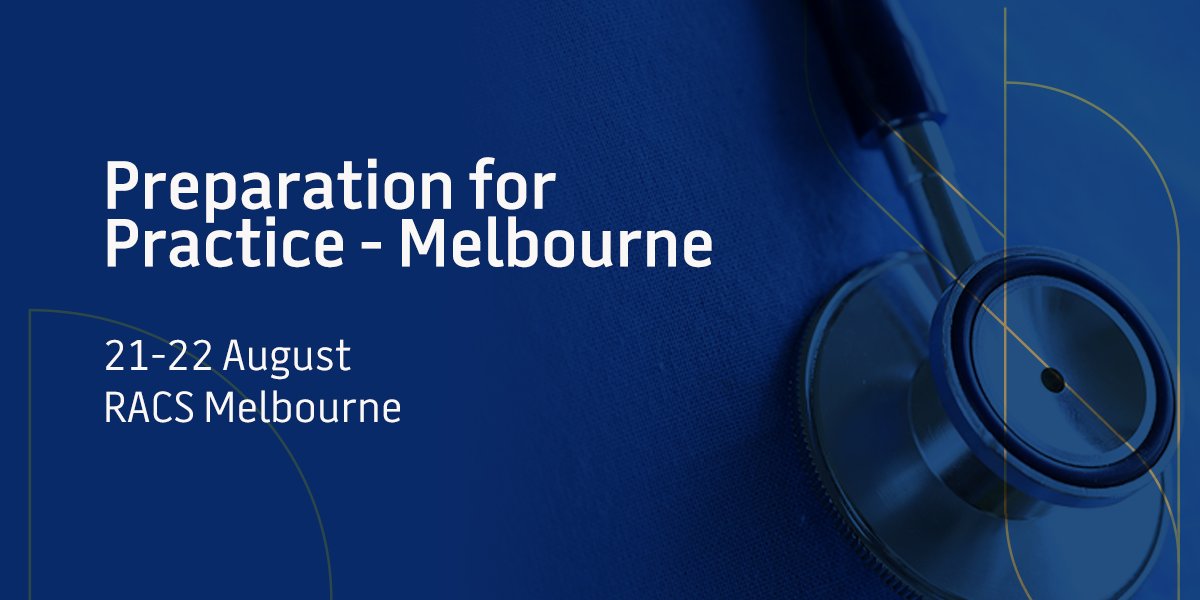 RACSurgeons's tweet image. Register for our Melbourne #PreparationforPractice workshop. The workshop is a valuable resource for those considering establishing or who have recently started their own practice. More info: bit.ly/2OqZo97