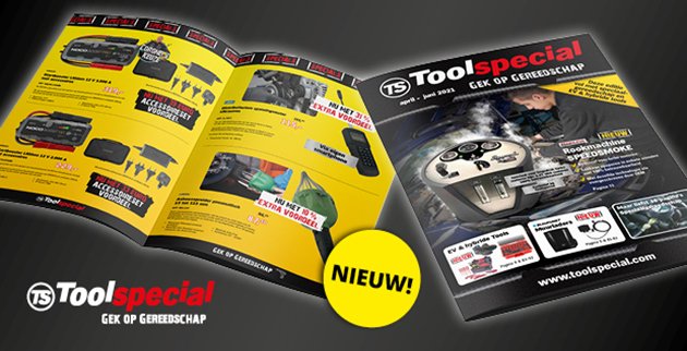 Het nieuwe Toolspecial magazine heeft als hoofdthema Speciaal gereedschap (meer dan 30 pagina's!). Bovendien staat het nieuwe magazine ook weer bomvol met nieuwe producten en aantrekkelijke acties. Bekijk hem via onderstaande link! #GekopGereedschap
mijngrossier.nl/het-nieuwe-too…