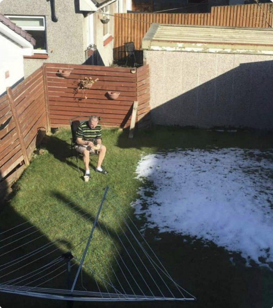 How to sun up the weather in the UK in one picture!