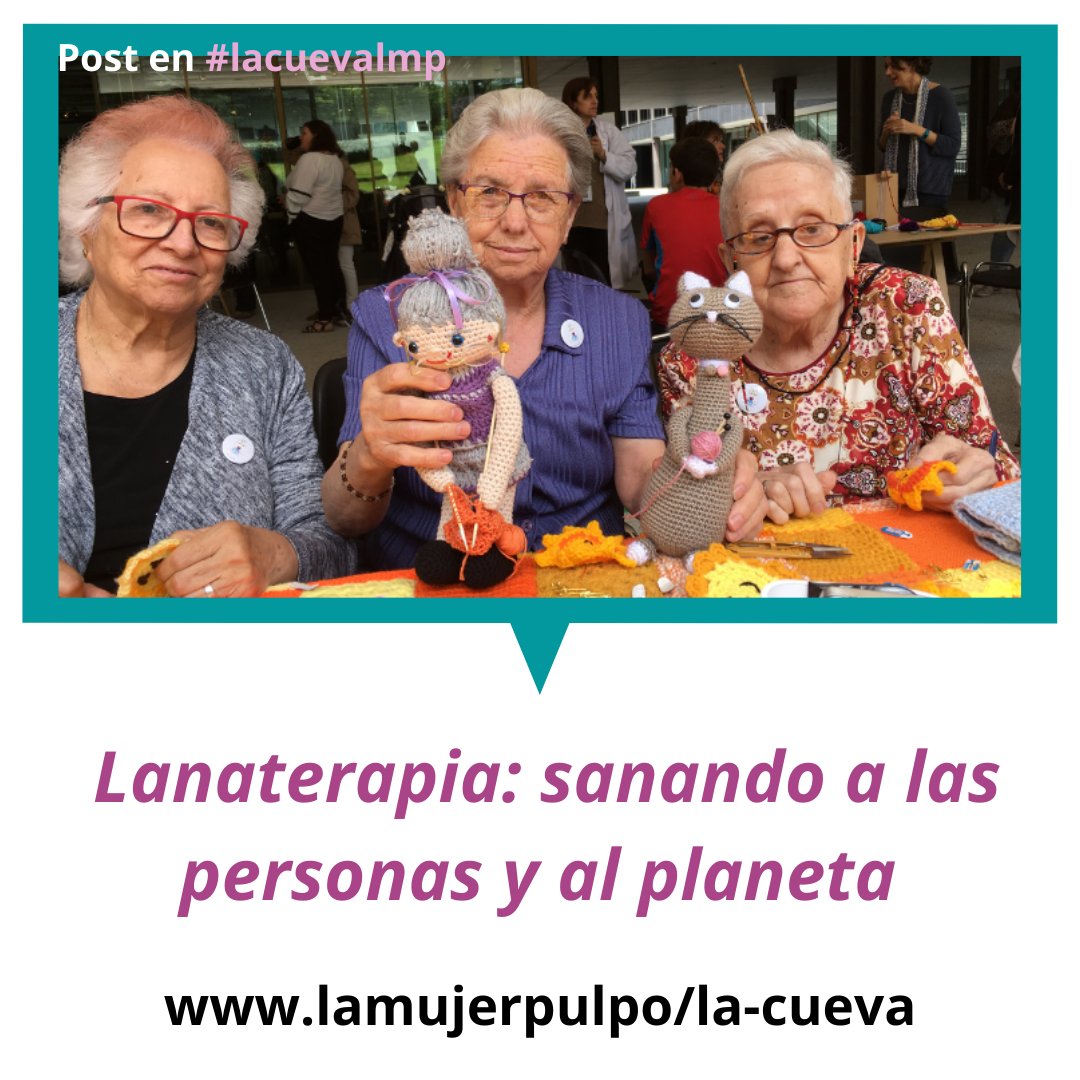 lamujerpulpo's tweet photo. Nuevo artículo en #lacuevalmp 📌 "#Lanaterapia: sanando a las personas y al planeta", de María Gil Navarro (#TrashumanciayNaturaleza) y la Asociación IAIA, con motivo del primer #DíaEuropeodelaLana (9 de abril).
Enlace al artículo:
📌 https://t.co/HIDOJqiyjF
#lana #ovejas https://t.co/2SGXldlg0I