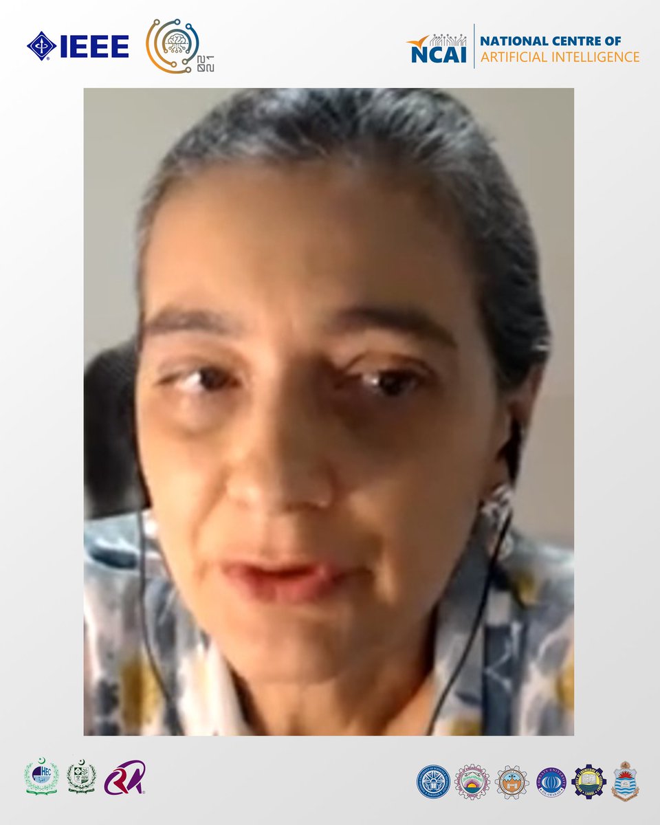 ncaipk's tweet photo. Dr Mylene CQ Farias delivered a keynote speech and talked about the advancement of AI in Images.
#ICAI2021 https://t.co/hO4wlKcdQg