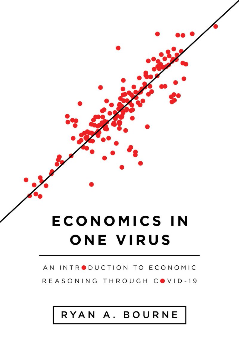 RELEASED TODAY: My first book, Economics In One Virus, is officially released! It is an introduction to economics through the case study of the pandemic—my attempt to use the dreadful events of the past year to introduce readers to economic ideas.