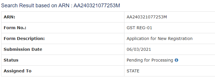 goutamjs's tweet photo. @Infosys_GSTN @Infosys_GSTN @askGST_GoI @Infosys_GSTN  gst return registration processing pending since 1 month https://t.co/ub5kfqNqew