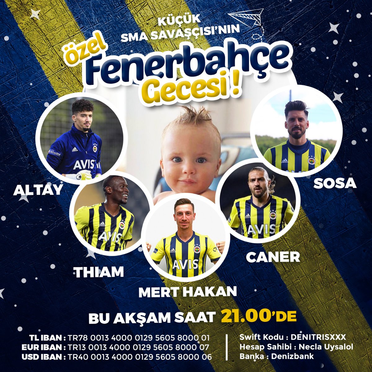 Canlı Yayın🎬Bu Akşam 21:00⏰

Fenerbahçe Gecesi💙💛

Sarı Kanarya Kanatlarını Rüzgar'a açıyor🙏🏻

Yayın Linki⬇️
instagram.com/ruzgar_uysalol…

Destek Linki⬇️
taplink.cc/ruzgar_uysalol…

#pesetmerüzgar #23nisandaruzgariucuruyoruz
<a href="/altaybyndr1_/">altaybayindir_1</a>  <a href="/CanerErkin/">Caner Erkin</a> <a href="/josesosaok/">Jose Sosa</a> @mamethiam_fan