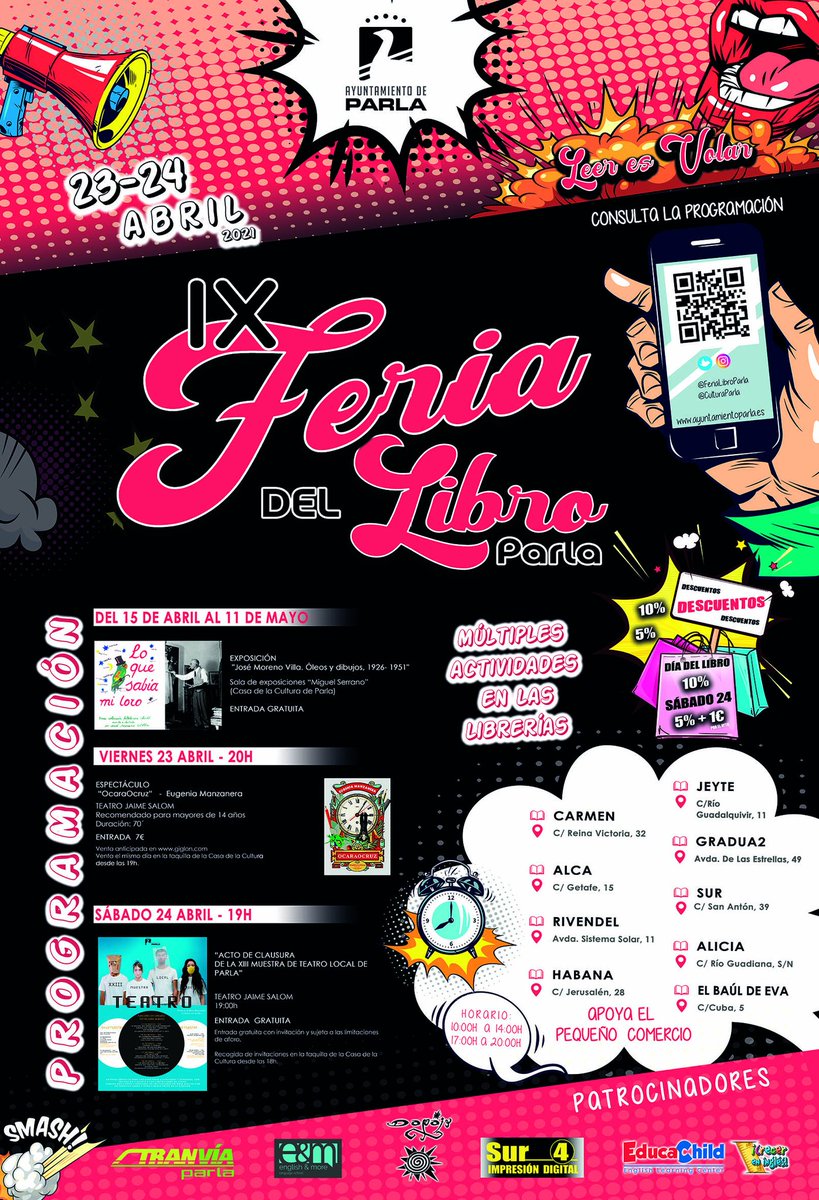 Feria del Libro en Parla tweet media