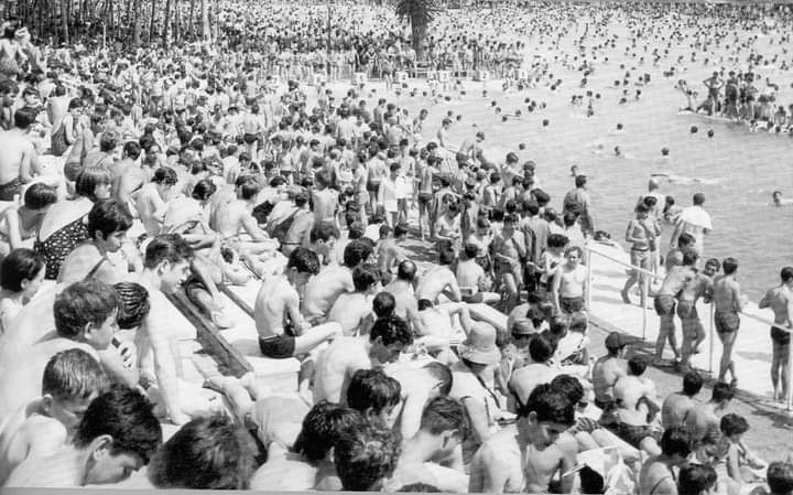 ConParadas's tweet photo. ¡Aquí no cabe ya ni un alfiler...! 🏊♂
📍 Piscina del Parque Sindical (1966) Fot. Desconocido.
#paradasconhistoria #paseospormadridhaciaotrasépocas #parquesindical #piscinasdemadrid #Años60 #fotosantiguasdemadrid #madridantiguo #fotografiaurbana https://t.co/6ht7aaNFUM