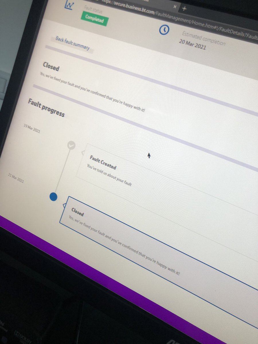 SLArchitectural's tweet photo. How can I be “happy” with a line that doesn’t work - I’ve not said I’m happy at all just because an open fault looks bad on the system. Sort this stupid situation https://t.co/MnXhHxwRSA
