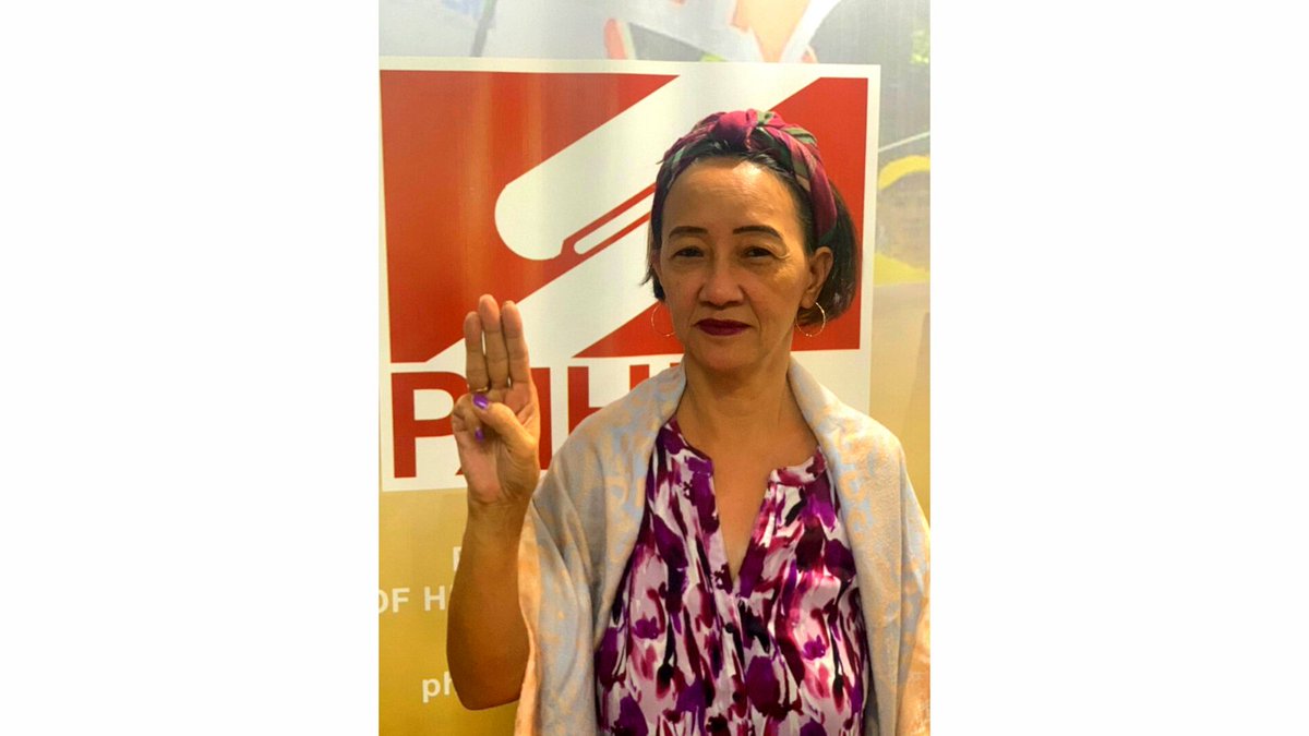 Rose Trajano, Secretary General of  @PAHRAhr, one of  @forum_asia members in the  #Philippines, stands in solidarity with the peoples of  #Myanmar in the fight for  #democracy and  #freedomJoin us and tag  #SolidarityForMyanmar #WhatsHappeninglnMyanmar