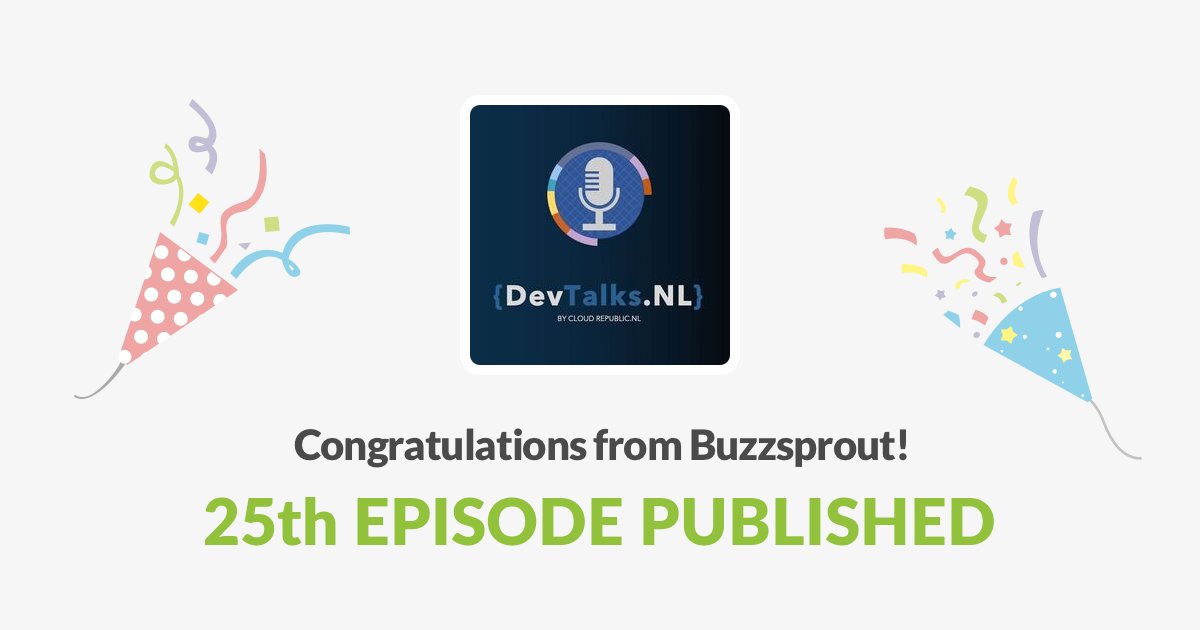 DevTalks podcast tweet media