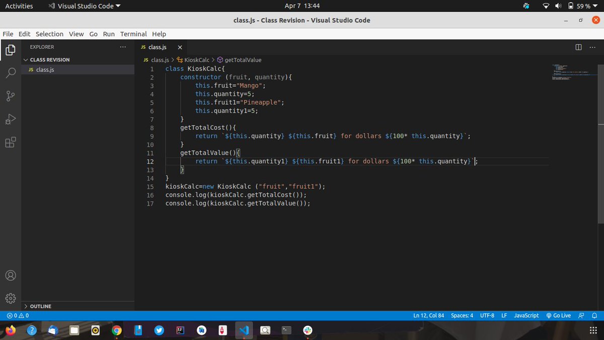 TabithaMutinda4's tweet image. Day 12/100.
Did class constructors in #javascript30
#codeHive2021
#100DaysOfCode
#100daysofcodechallenge
#WomenWhoCode
#womenintech