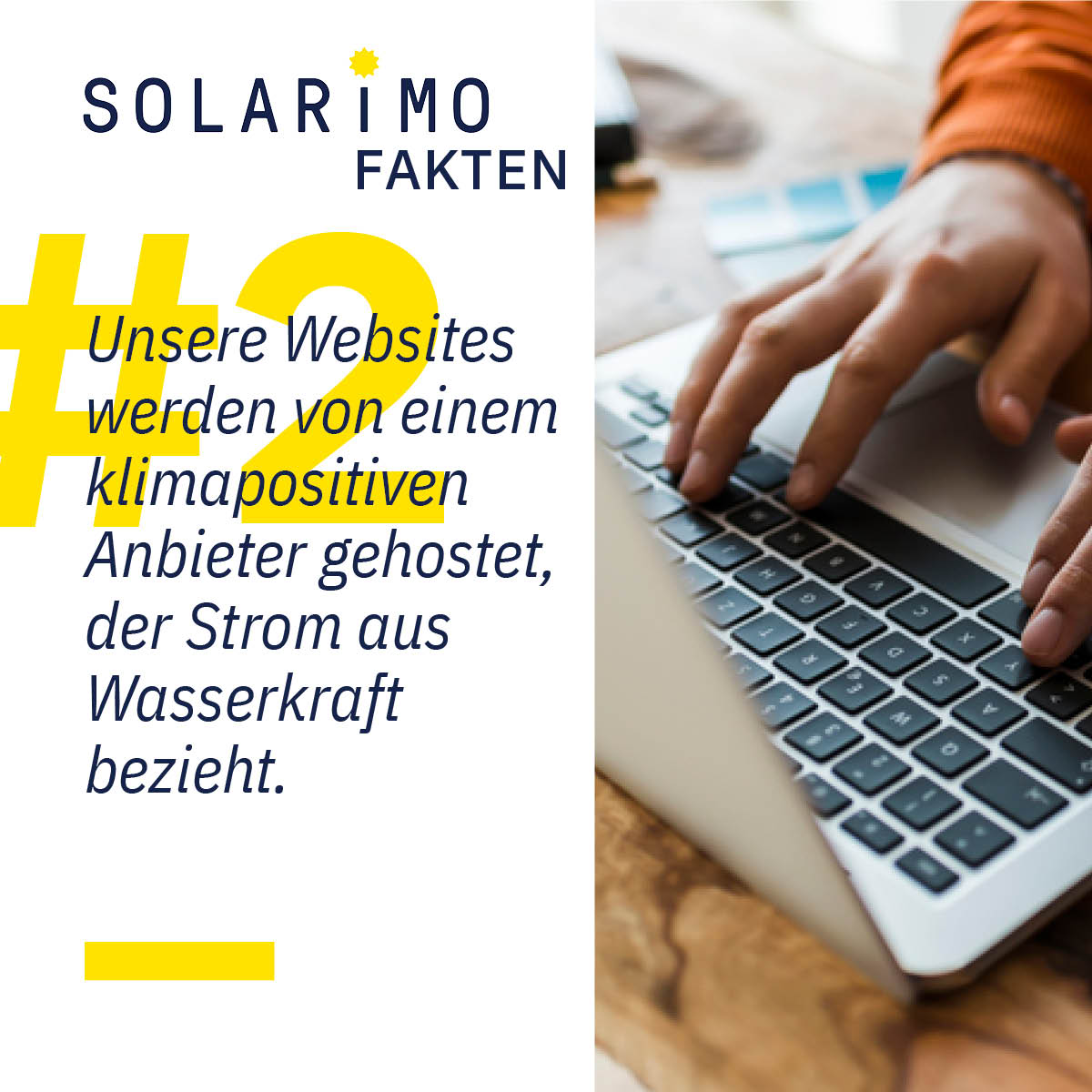 Wir präsentieren: unsere zweite Nachhaltigkeitsmaßnahme🌳! Denn SOLARIMO setzt in allen Bereichen auf #Nachhaltigkeit - dazu gehört auch der digitale.💻#CSR #Energiewende