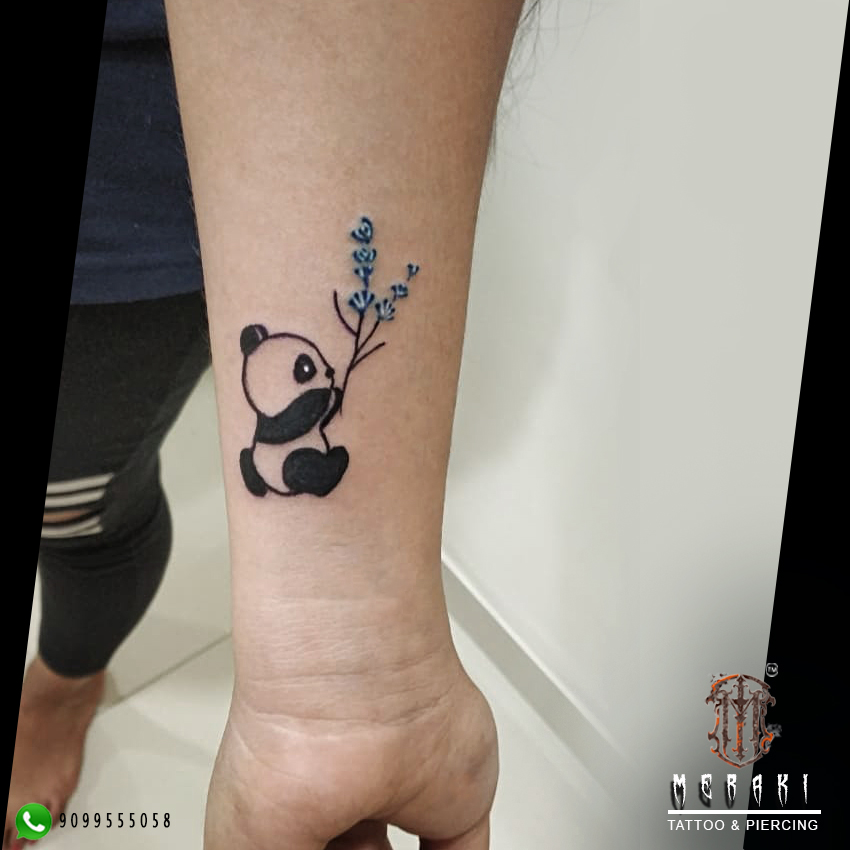 101 Amazing Panda Tattoo Ideas You Need To See  Panda tattoo Panda bear  tattoos Hand tattoos for guys