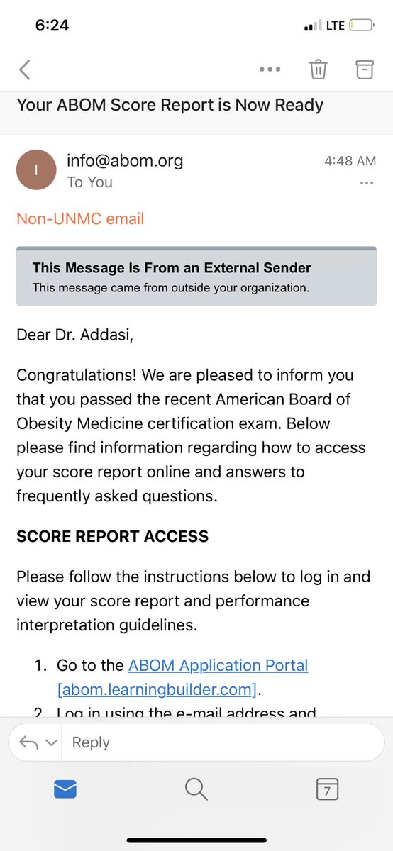Noor (@nooraddasi) on Twitter photo I passed my Obesity boards ABOM đ one more board to go then 10 years of freedom đđ #Obesity #ABOM <a href="/UnmcDem/">UNMC DEM</a> I passed my Obesity boards ABOM đ one more board to go then 10 years of freedom đđ #Obesity #ABOM <a href="/UnmcDem/">UNMC DEM</a>