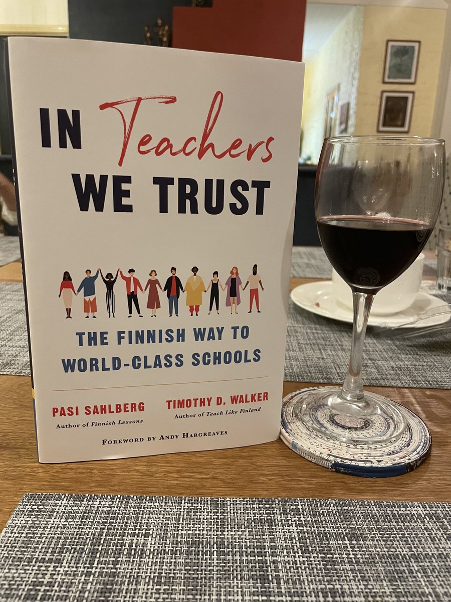 pasi_sahlberg's tweet photo. I saw this book in friends’ house today. Still waiting for my own copy. Looks great. ⁦@timdwalk⁩ ⁦@HargreavesBC⁩ ⁦@EdRev⁩ https://t.co/C0Meo89cUt