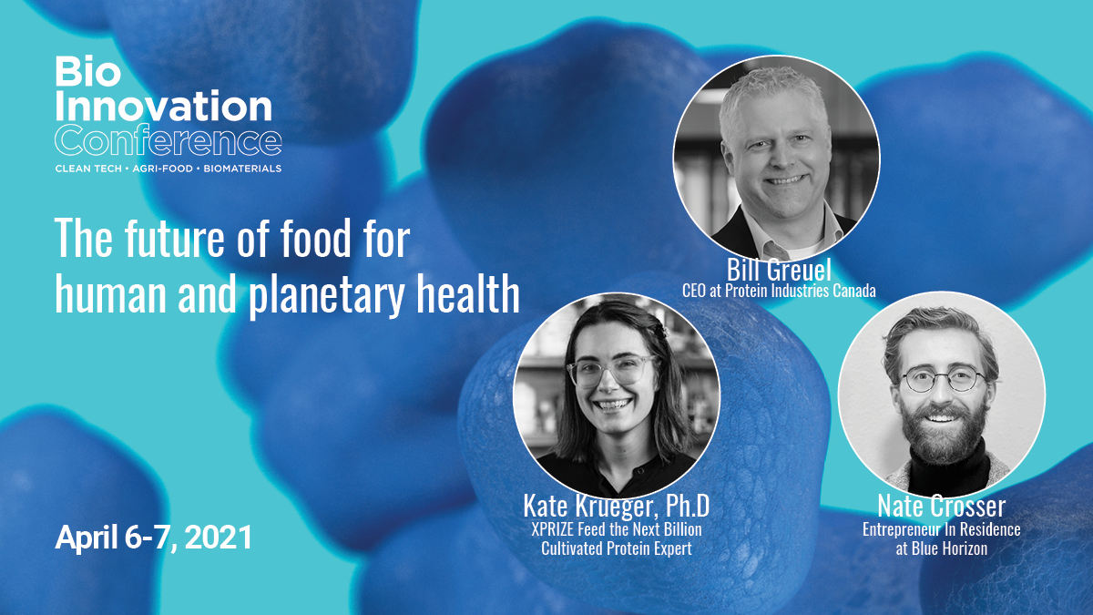 D3_innovation's tweet photo. We're back for a packed DAY TWO of the Bio Innovation Conference. Starting at 12 noon EST, explore the future of food w/ experts from @xprize, @bluehorizoncorp and @proteinindcan!
Join us live! https://t.co/eFOGvROQ7F https://t.co/FnMMmoyewn