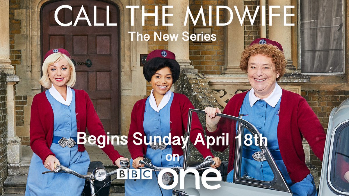 NEWS!! IT'S OFFICIAL! #CallTheMidwife Series 10 will premiere on Sunday 18th April on @BBCone!! 🙌🎉❤️🚲👶📺🎥 
Eleven days to go!! ❤️❤️❤️