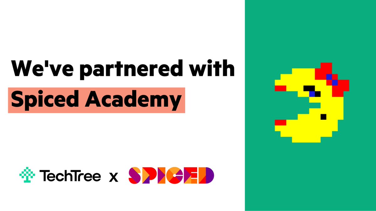 <a href="/SPICEDacademy/">Spiced Academy</a> is a TechTree community partner! 🚀 We’re incredibly excited to have Spiced Academy join our network of coding schools, bootcamps and community groups looking to educate and inspire their members throughout their tech careers! #DataScience #FullStack