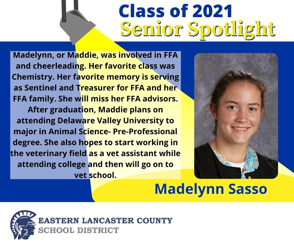 ELANCOSD's tweet image. Meet this week's spotlighted Seniors, Brayden Wentzel, Madelynn Sasso, Elizabeth Burke, and Zane Fisher! 
Seniors, please complete the spotlight survey if you have not already. 
Click the link below to see previous spotlights. 
trst.in/vCMFdF
#Spartanpride
