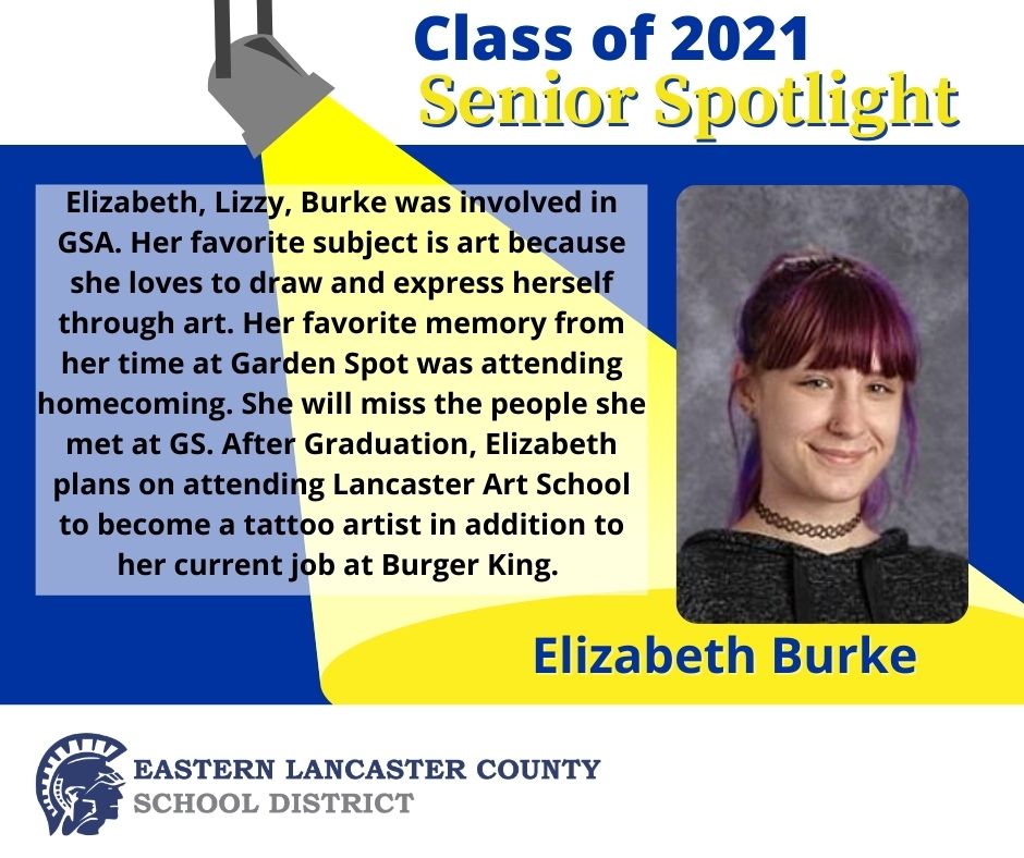 ELANCOSD's tweet image. Meet this week's spotlighted Seniors, Brayden Wentzel, Madelynn Sasso, Elizabeth Burke, and Zane Fisher! 
Seniors, please complete the spotlight survey if you have not already. 
Click the link below to see previous spotlights. 
trst.in/vCMFdF
#Spartanpride
