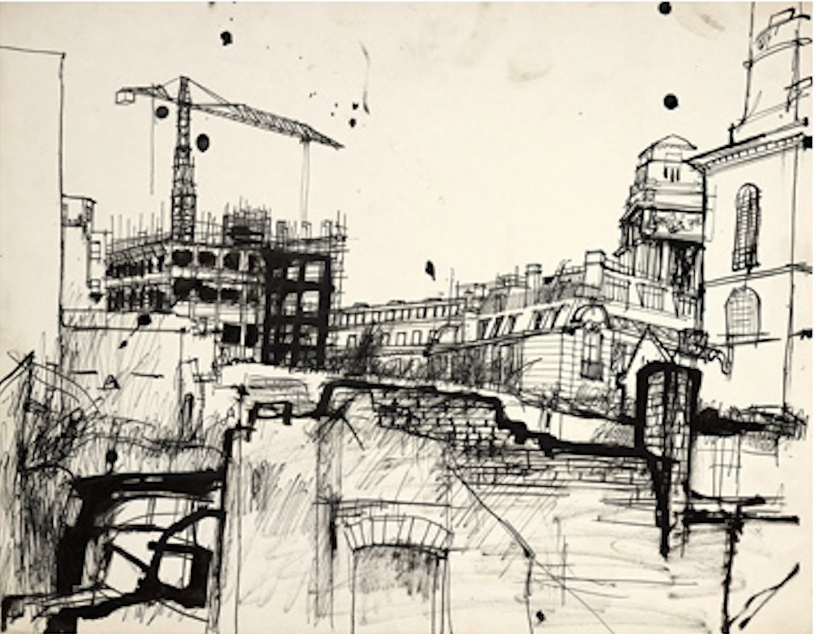 SteadmanArt's tweet image. An early sketch while a student at East Ham Technical College. Still believe that learning the fundamentals of drawing is necessary for any artist.
#learnthebasics #traditionaltechniques #valuelearning