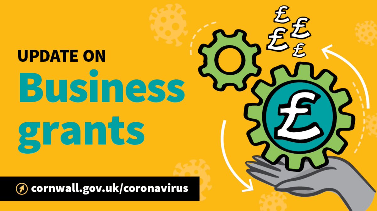 Cornish businesses eligible for the government’s Restart Grant will begin to receive their payments from Monday, April 12.

More on this ➡️ bit.ly/3uzmMSb