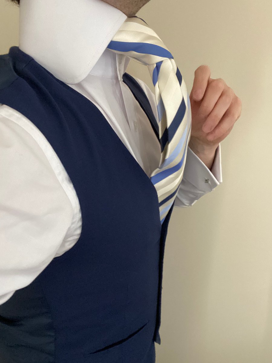 suitedservitude's tweet photo. Went for a lighter tie this time ๐๐ฆ๐ #suitfetish #suitandtiefetish #suitandtie #bigknots #bigknot #fatknot #fatknottie #fatknots #highcollar #highcollarshirt #highcollarshirts #menatplay #menatplaycom #meninsuits #threepiecesuit #threepiecesuits #doublecuff #doublecuffs https://t.co/TJdTC8yTqV