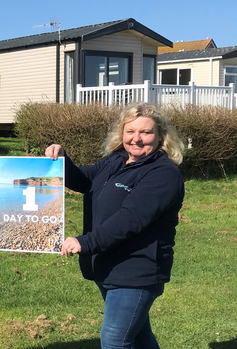 Our housekeeping team led by Manager Nikki are adding the final touches to your holiday accommodation this weekend as we're almost ready to start allocating the keys and wishing you a very 'happy holiday'. Just one day to go! #LadramCountdown #ladrambay #holidaypark