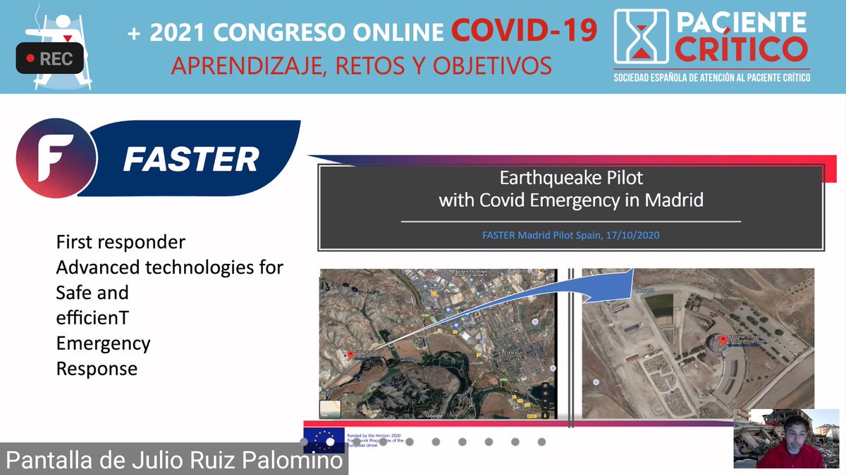 piensaenpositiv's tweet photo. #SEAPC #CongresoCovid19 #Fasterproject Fabulous presentation of the Faster Project by @docpolen, engagement of the congress participants and explanation of how a Usar team works in the face of adversity in a Covid environment, Congratulations Julio https://t.co/jle2WOPwFf