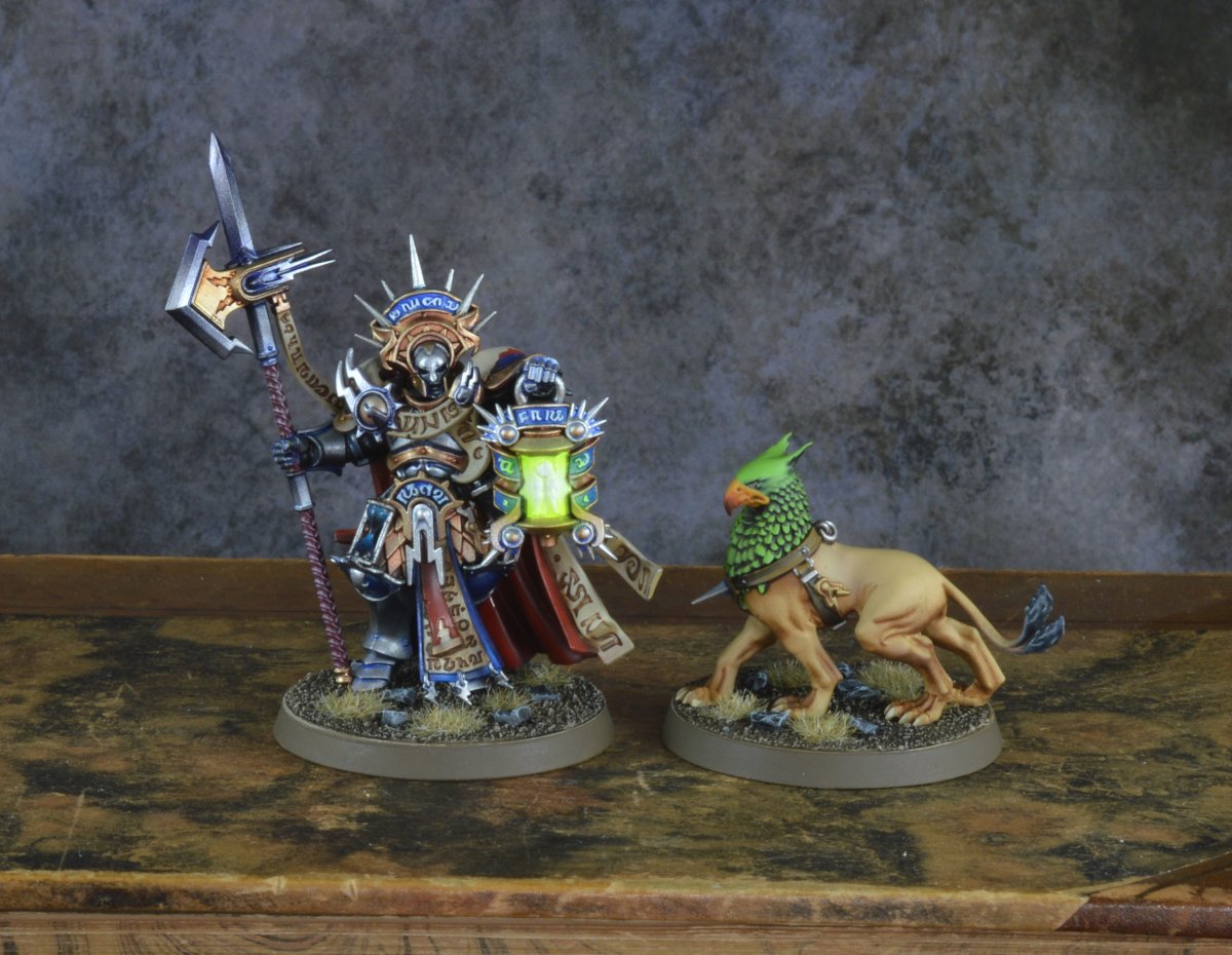 AdrianBinko's tweet photo. #lordcastellan new and old to compare, and #retributors sadly I learned a technique that could make them look much better just after it was too late to implement it. #WarhammerCommunity #AgeofSigmar #PaintingWarhammer #StormcastEternals https://t.co/jliNDmqufb